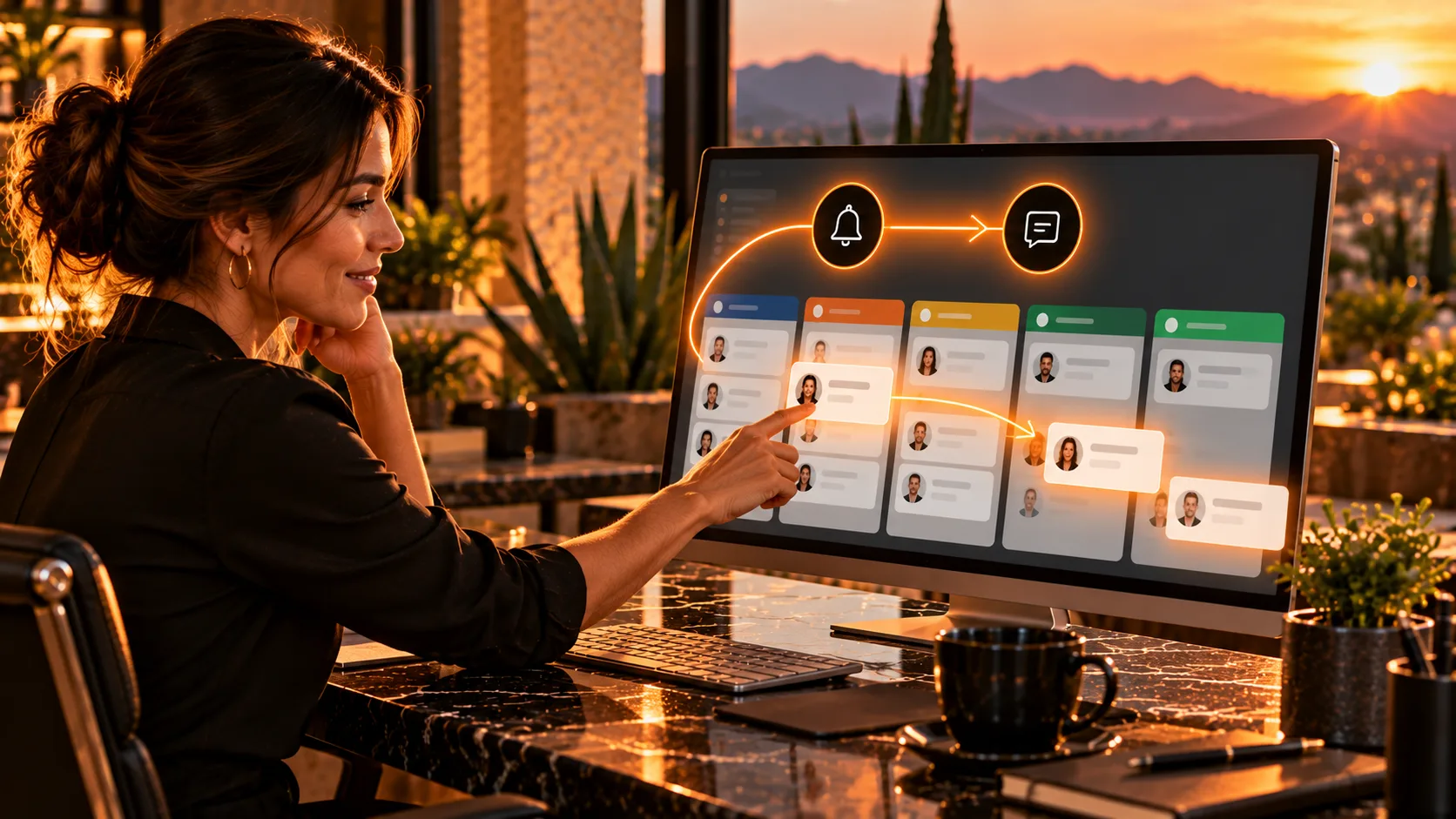 CRM y automatización que ordenan cada oportunidad